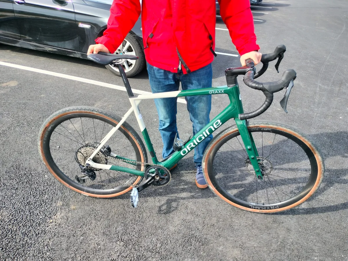 Test terrain du gravel Origine Graxx GTR sur route